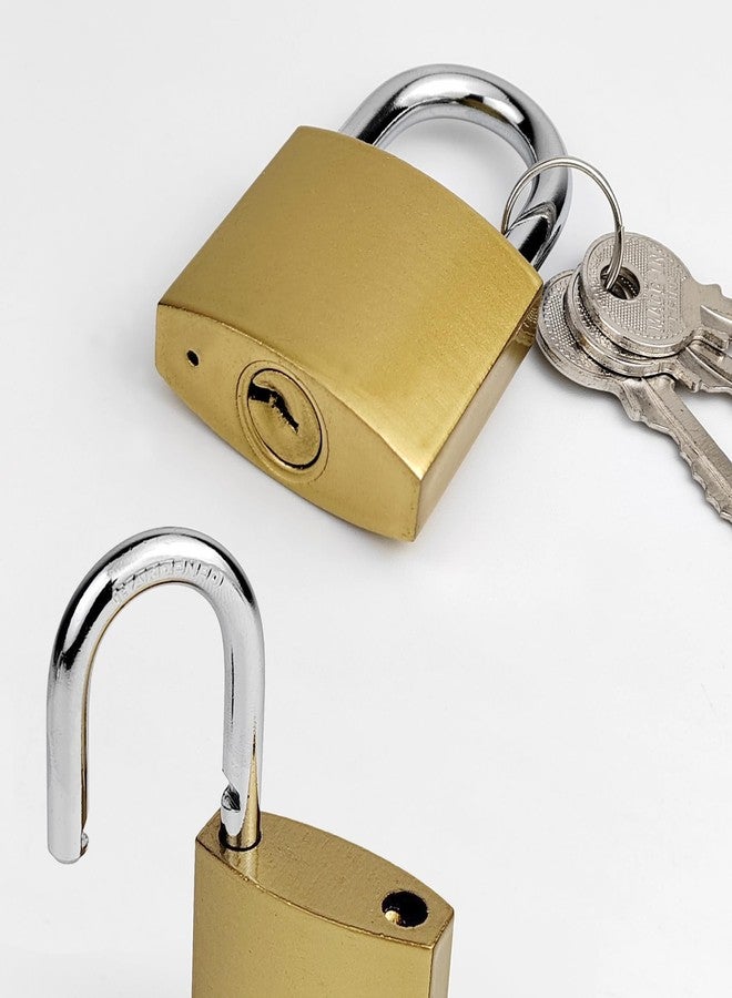 Kuyaehe 1 Pcs Small Keyed Padlocks, 1.25 Inch (32 mm) Locker Lock with Keys for Luggage Locks Gym Locker Toolbox (1.25Inch) - Image 3